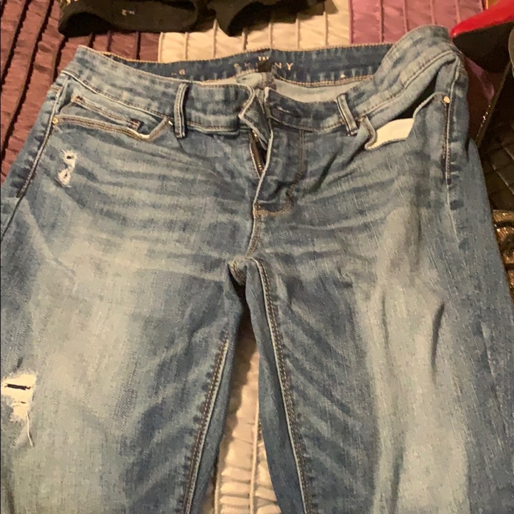 White House black market skinny jeans
